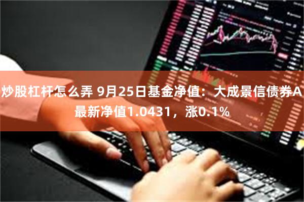 炒股杠杆怎么弄 9月25日基金净值：大成景信债券A最新净值1.0431，涨0.1%