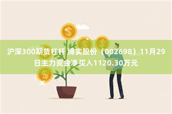 沪深300期货杠杆 博实股份（002698）11月29日主力资金净买入1120.30万元