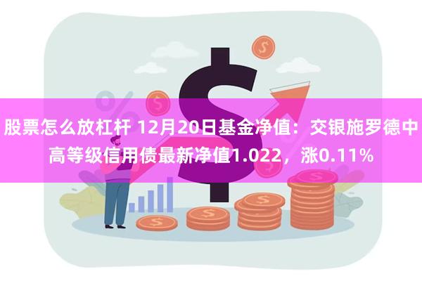 股票怎么放杠杆 12月20日基金净值：交银施罗德中高等级信用债最新净值1.022，涨0.11%